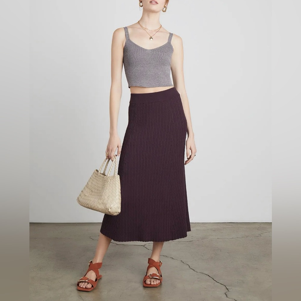 Purple Fall Skirt